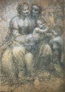 Leonardo  Da Vinci Cartoon Germany oil painting reproduction